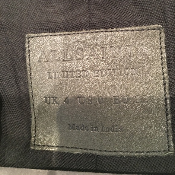 Black leather jacket - Picture 7 of 7